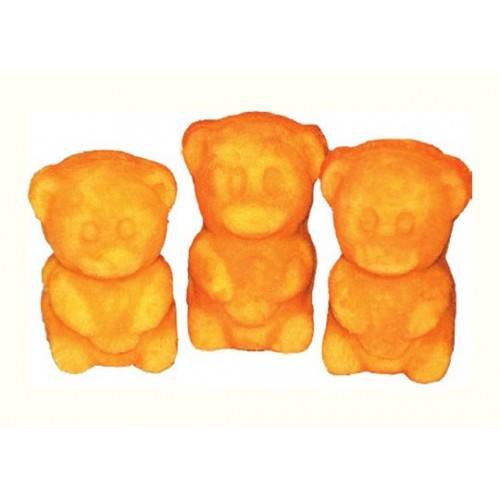 Biscuit cookies "Bear sweets" with mango flavor 1 kg