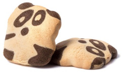 Panda Butter Cookies