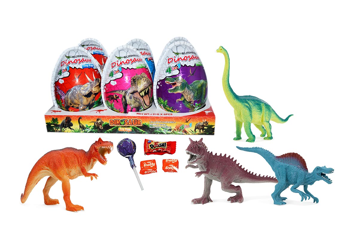 Egg "Dino Big XXXL 4 in 1" 20 gr