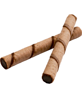 Vafeļu trubiņas "Njam-Njamka" ar šokolādes pildījumu 4 kg