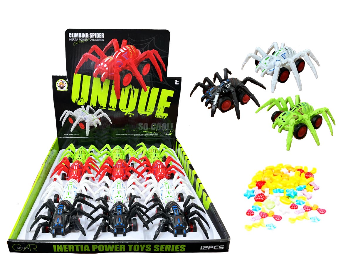 Spider-Climbing Unique rotaļl.+draže 5g/12gb.-CN