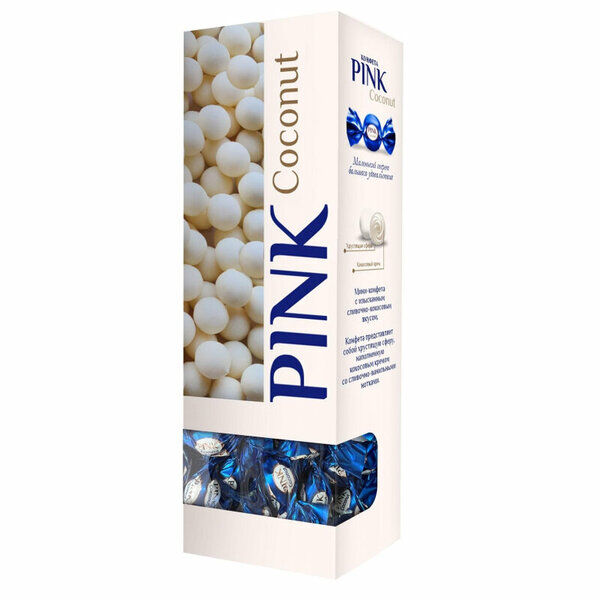 Konfektes "Pink coconut" 163 gr