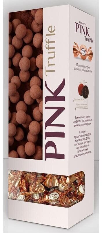 Konfektes "Pink truffle" 163 gr