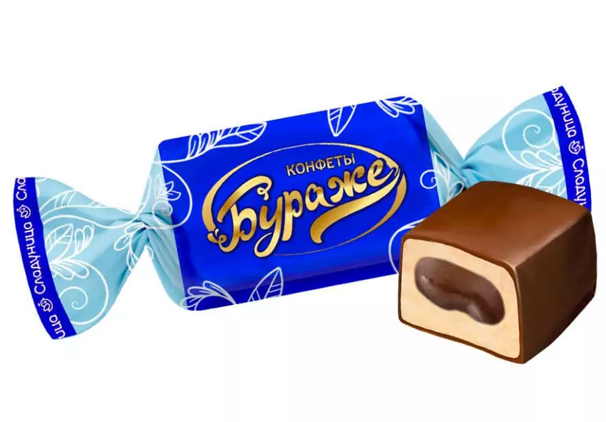 Šokolādes konfekte "Buraže" 1 kg