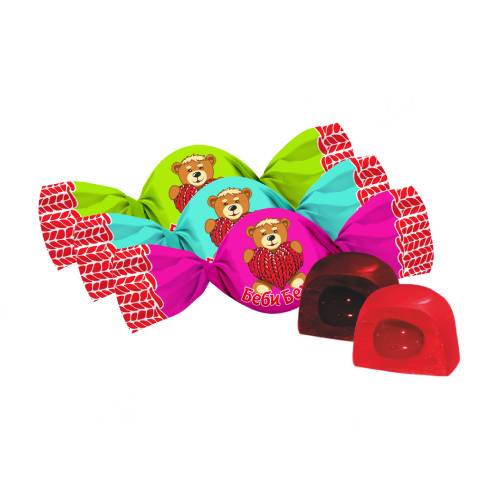 Jelly candies "Beri Beri" with cola and grapefruit flavors 1 kg