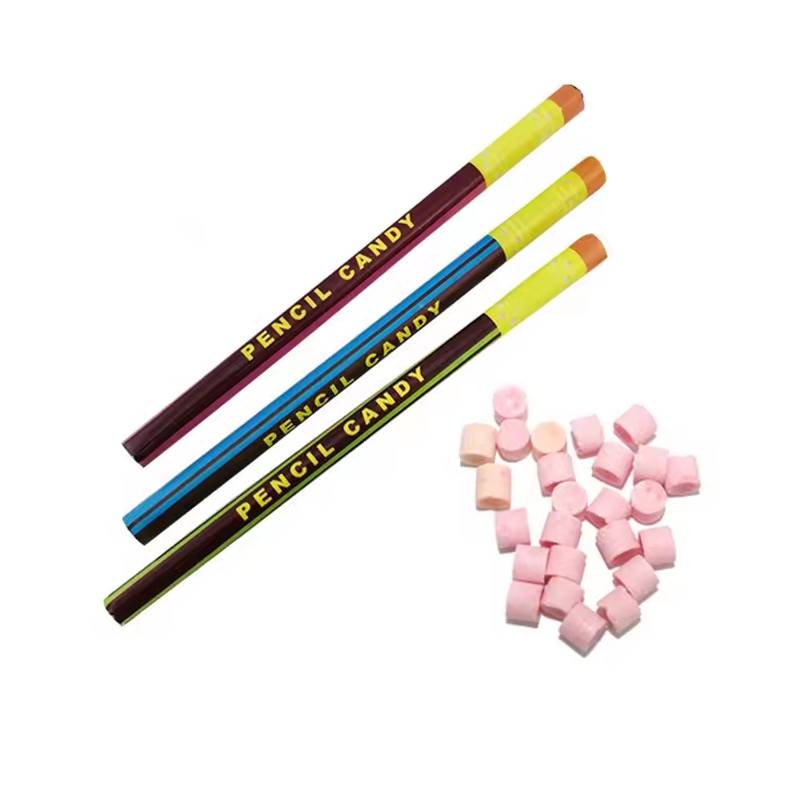 Small pieces of dragee in a pencil-shaped package 5 gr