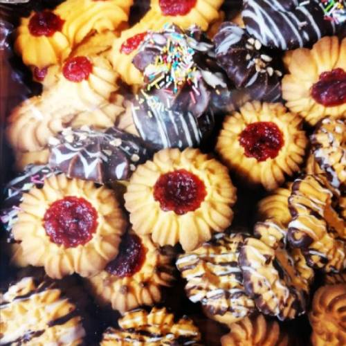 Mix of different shortbread cookies 1 kg