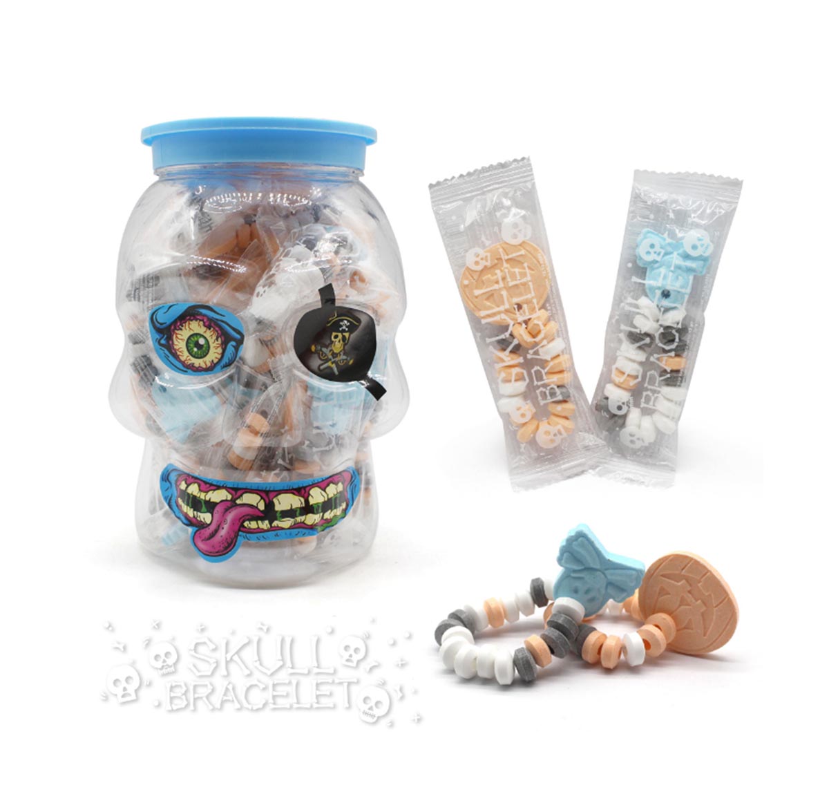 Braslet Skull draže 12g/30gb.