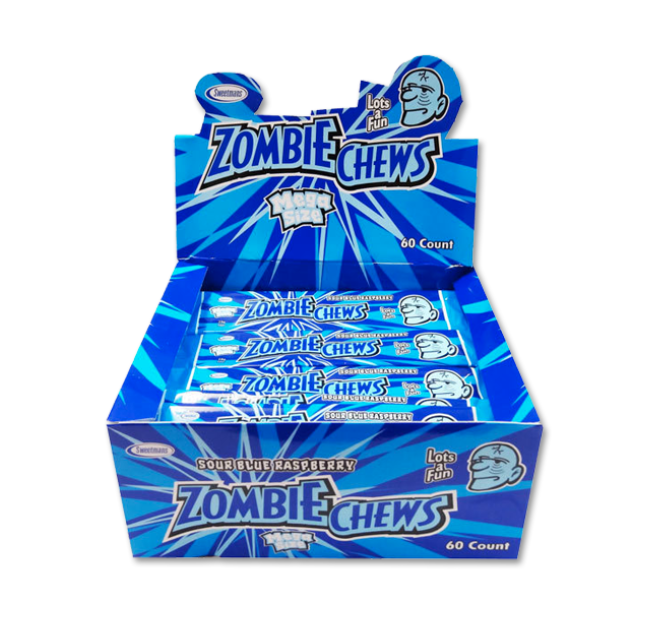 Košļājama konfekte "Zombie" ar melleņu garšu 20 gr