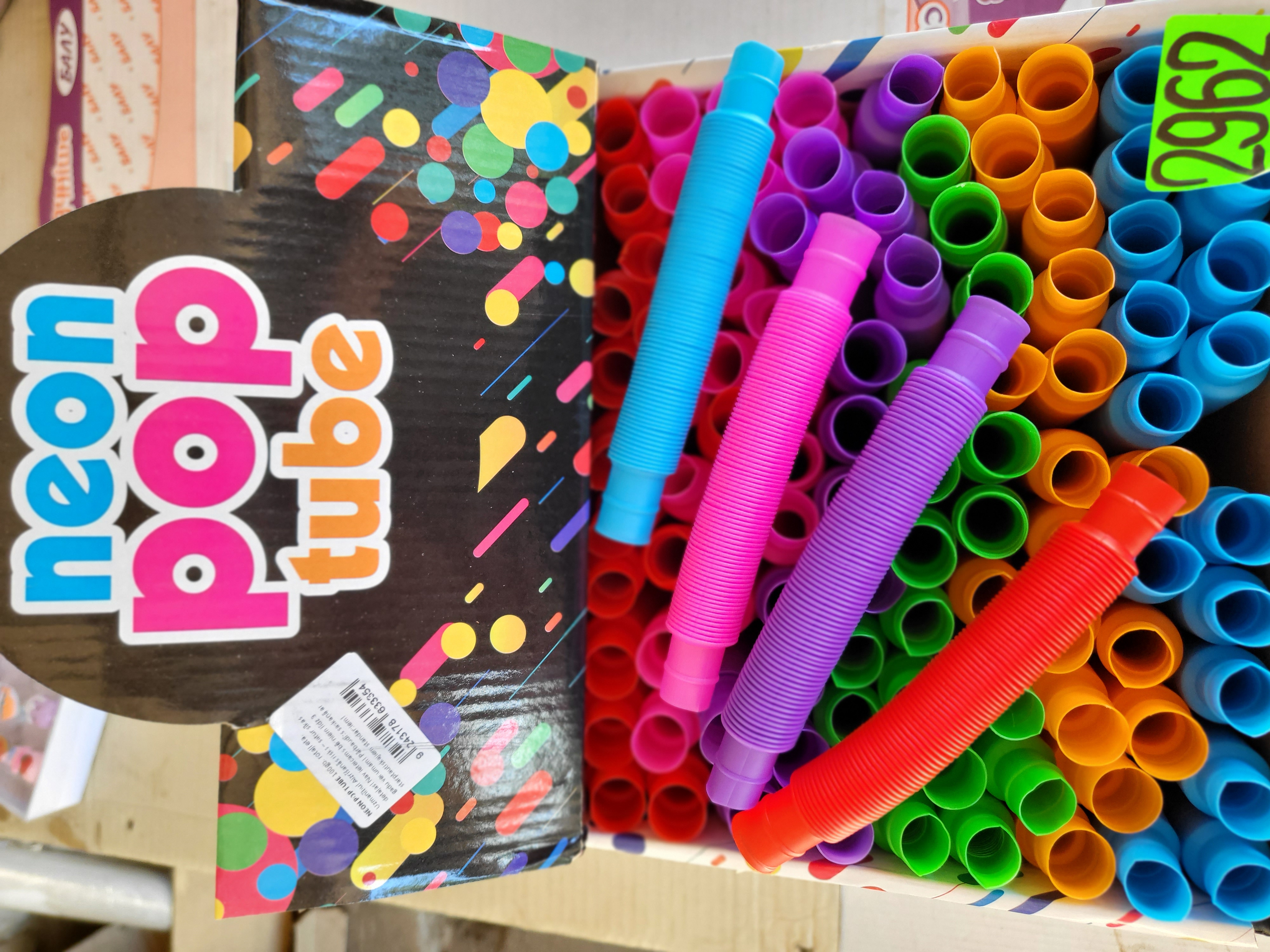 Neon Pop Tube rotaļlieta 100gb