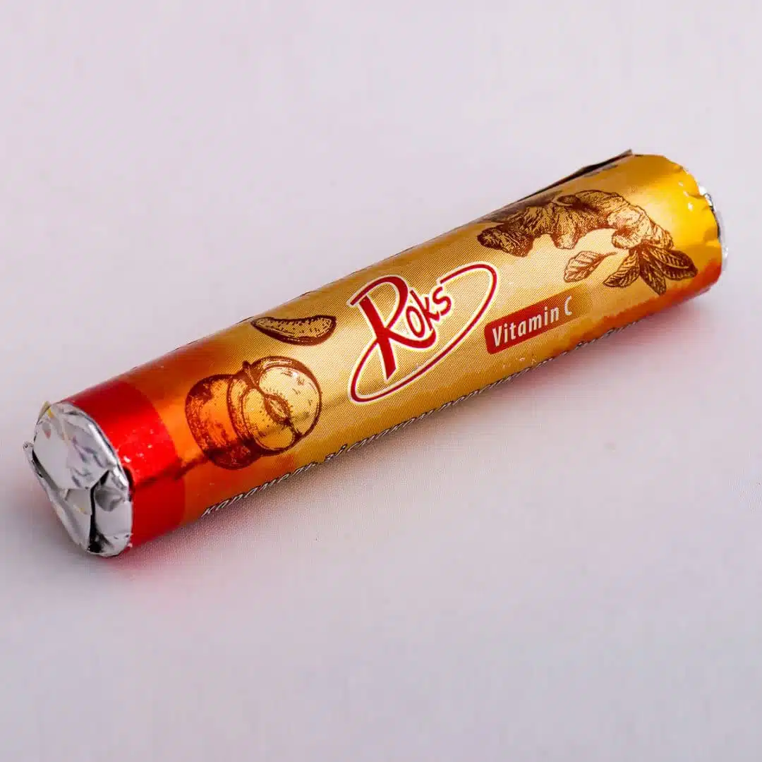 Caramel candies "Be Fresh!" with peach and ginger flavor 30 gr