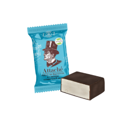 Chocolate candy "Attache" with fructose and cream taste 3 kg