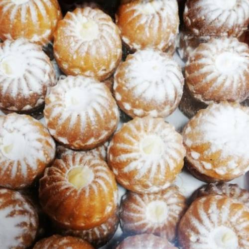 Cookies made from soft dough with vanilla filling "Babecki vaniliove" 1 kg