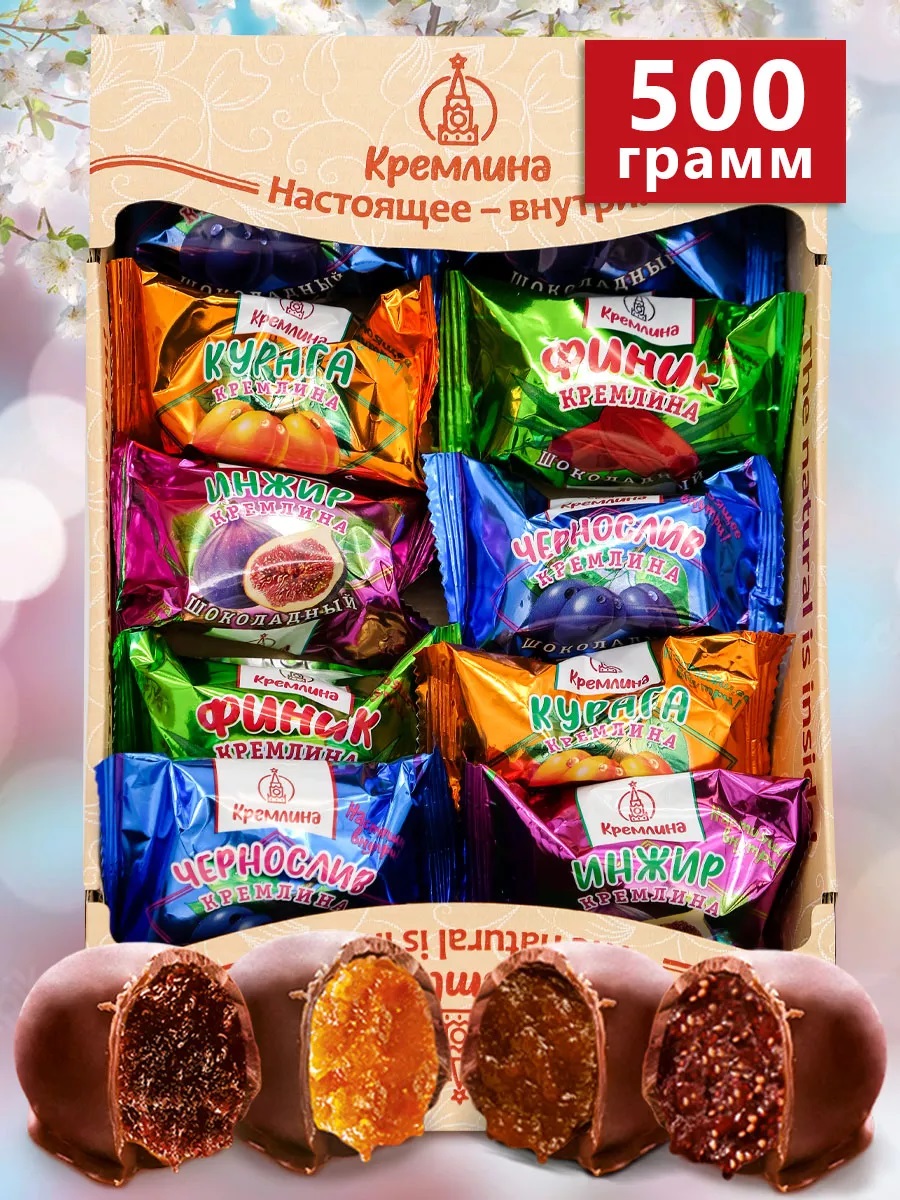 Miks Augļi šok.konf.500g