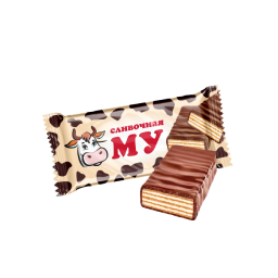 Wafer candies "Slivochnaya Mu" 500 gr