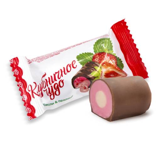 Praline candy "Klubnichnoe chudo" 1 kg
