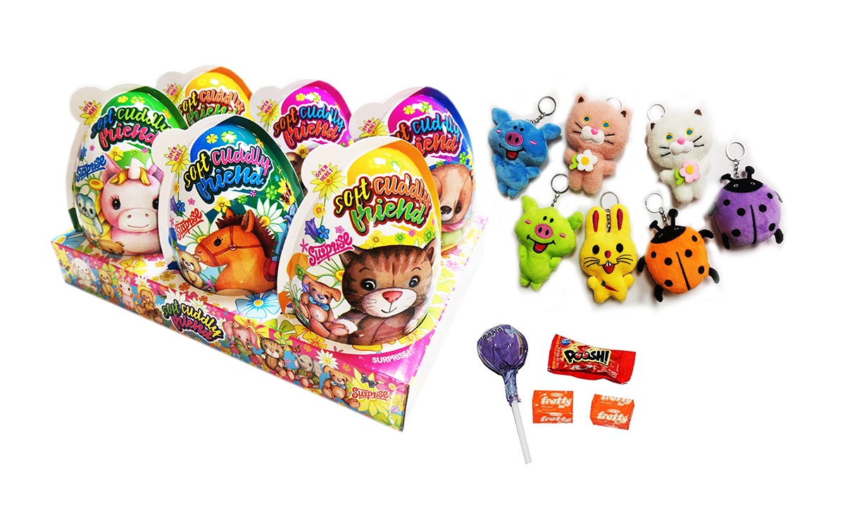 Egg Soft Cuddly Friend 4in1 šok/biskv.25g/6gb