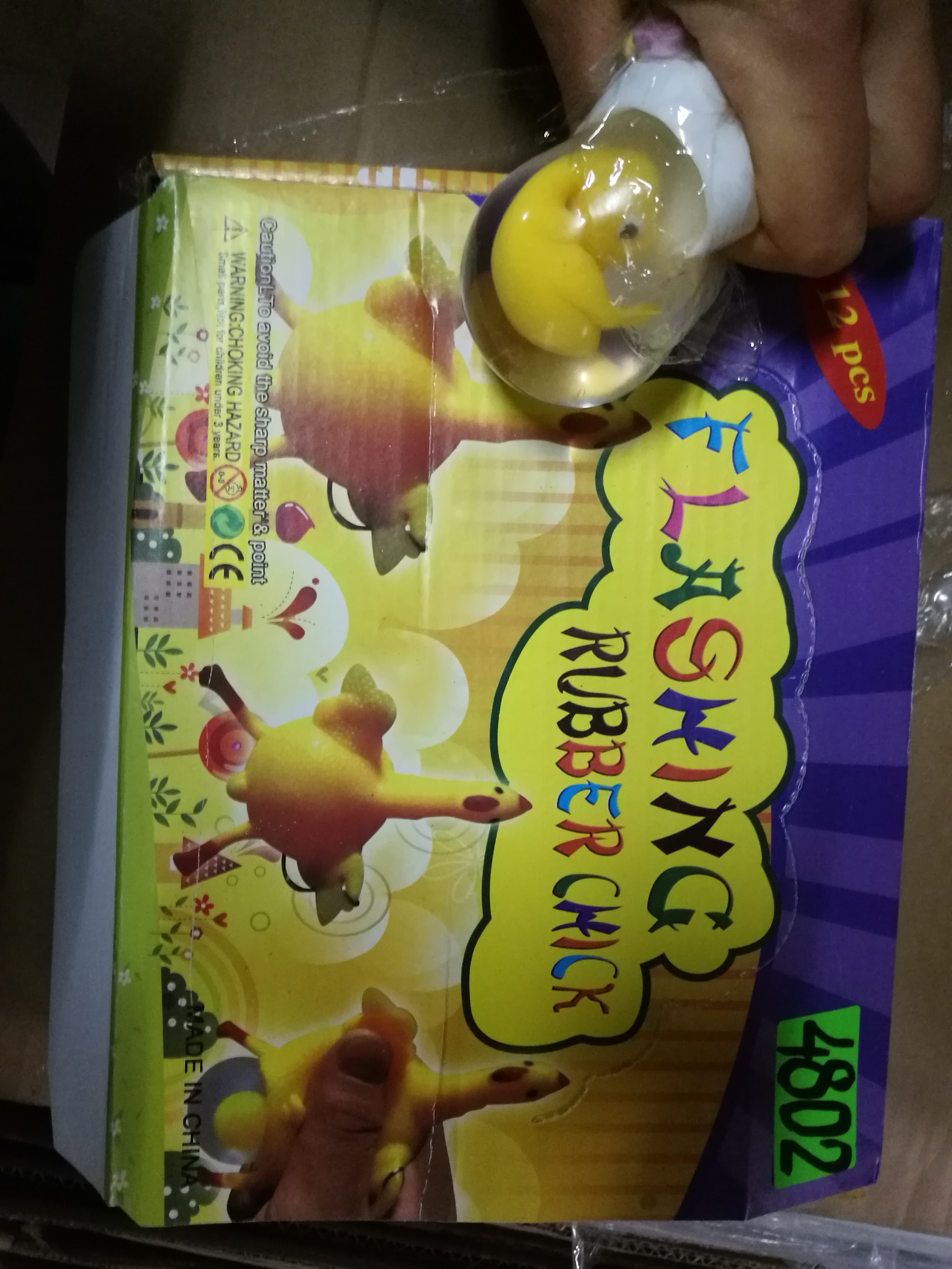 Chick Flashing Egg draže 3g/12gb