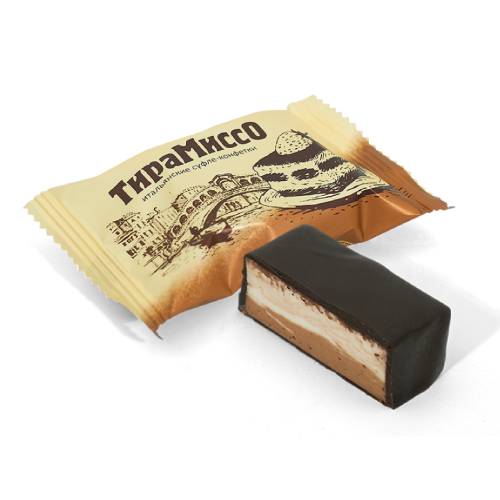 Dessert "Tiramisso" with tiramisu-flavored soufflé 1 kg