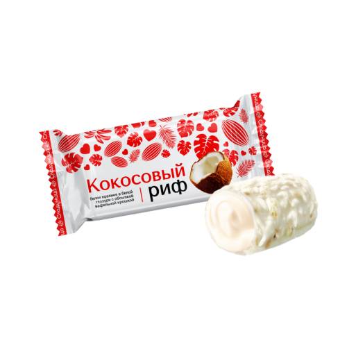 Candy "Cocosovij reef" with coconut flavor 1 kg