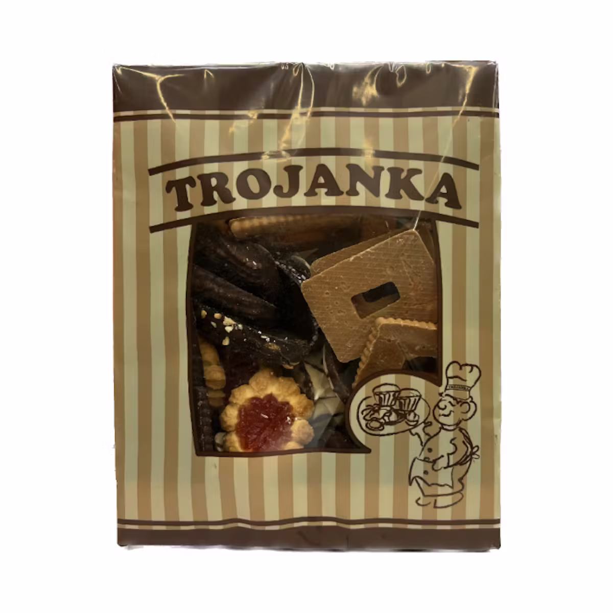 Shortbread cookies MIX "Trojanka" 500 gr