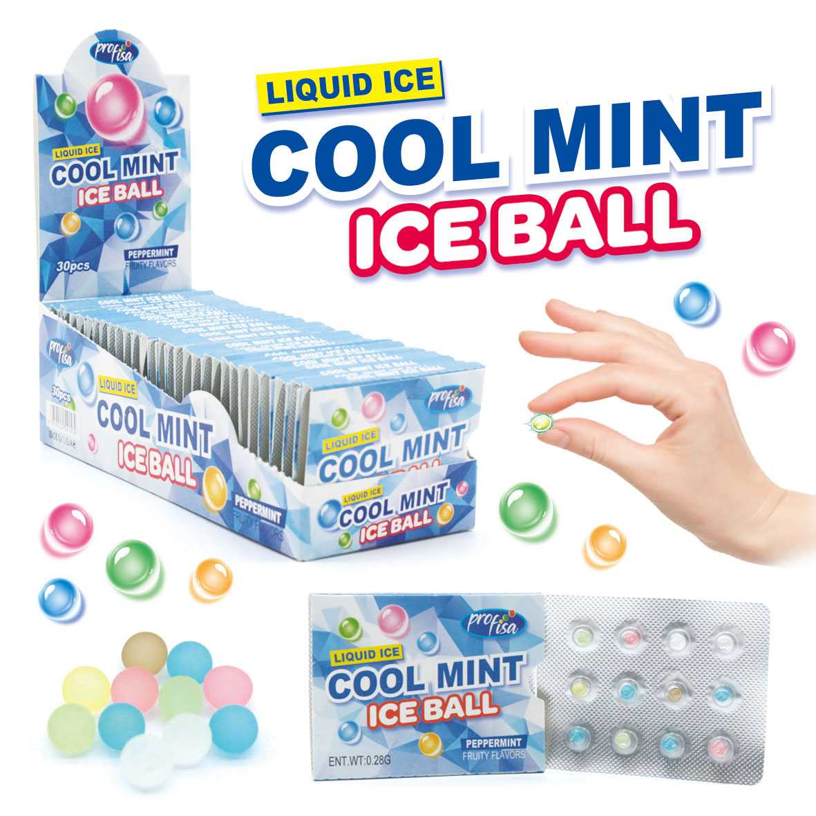 Candies "Mint Cool Ice Ball"