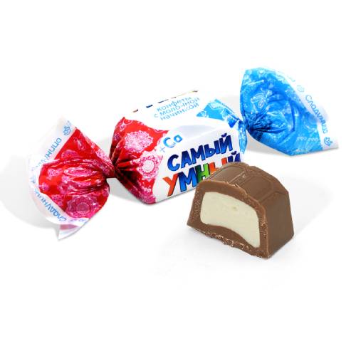 Конфеты "Самый умный" с большим количеством кальция 1 кг