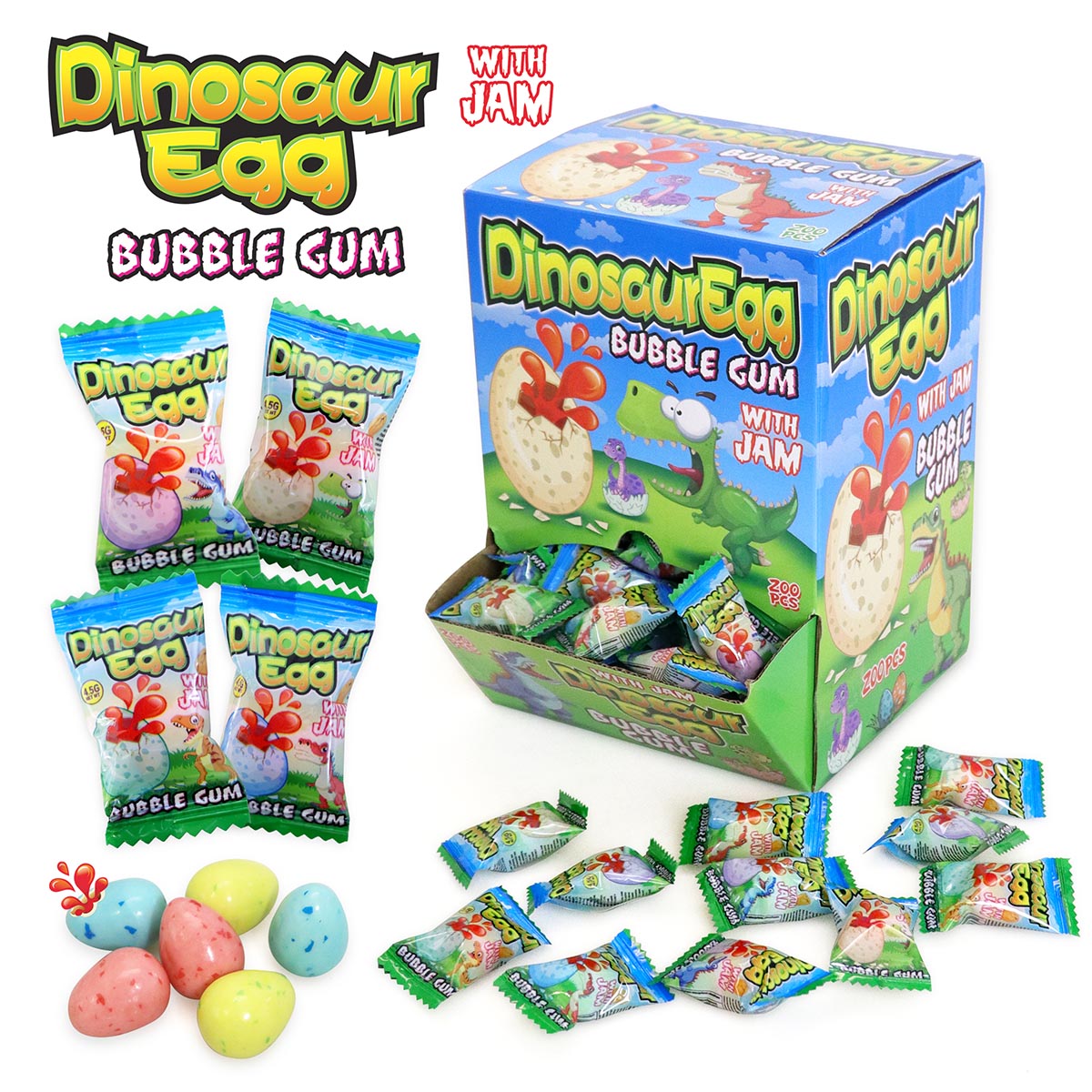 DinosaurEgg ko.gum.4.5g/200gb.-CN