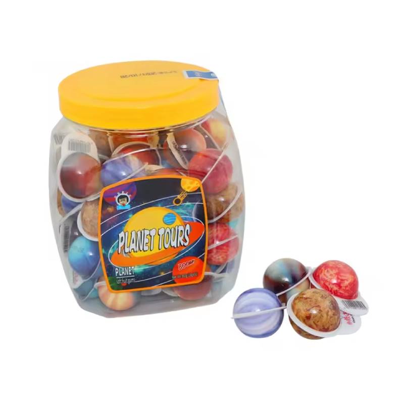 Суфлейные конфеты с упаковкой в виде планет "Planet Gummi" 18 гр