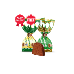 Chocolate candies "Roma+Mashka" with rum aroma 1 kg