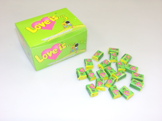 Love is... košļ.gum.4.2g/100gb.