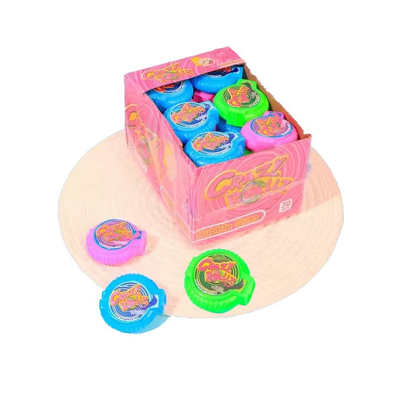 Жевательная резинка в виде рулета "Crazy roll" 10 гр