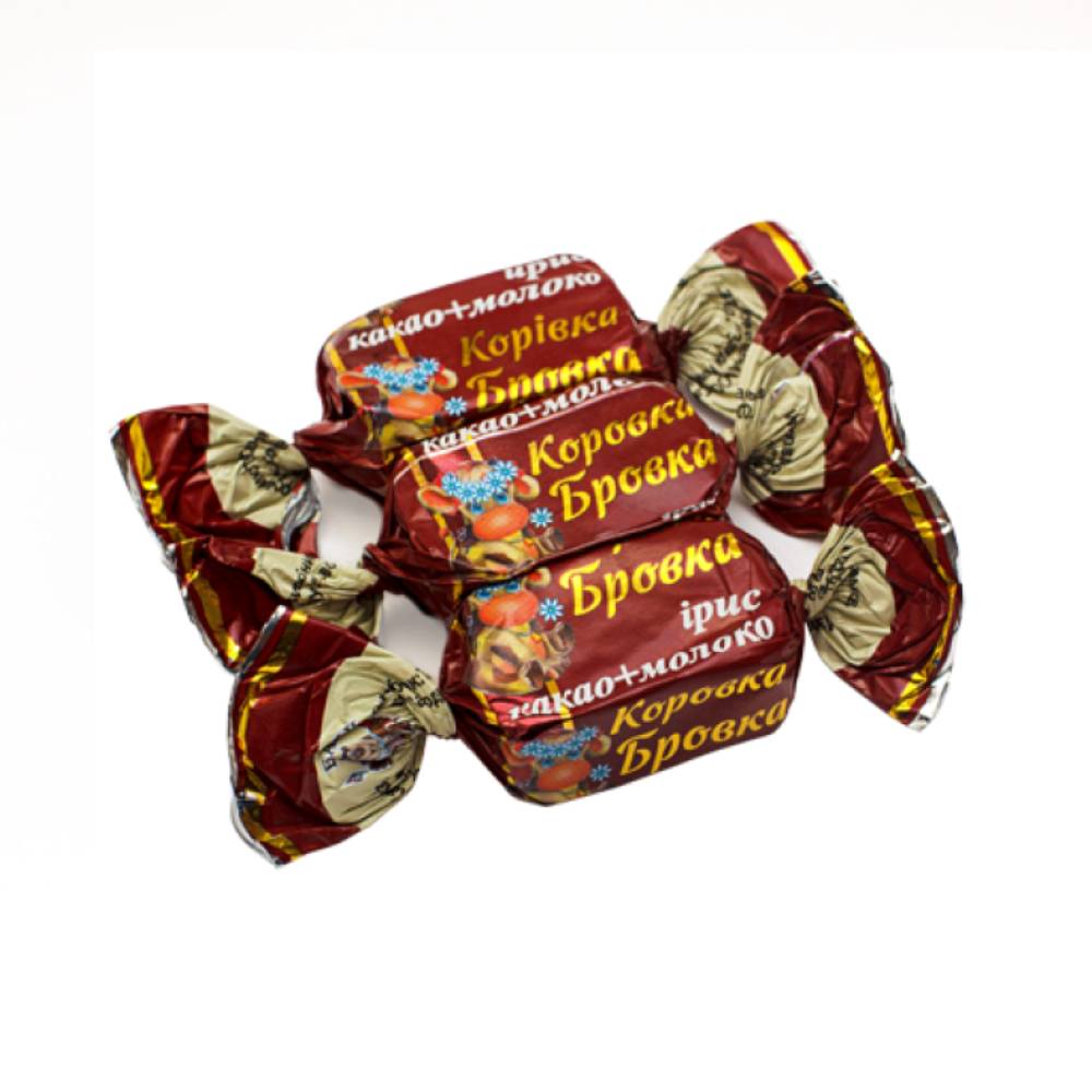 Candies "Cow-Brovka" with toffee and chocolate 1 kg