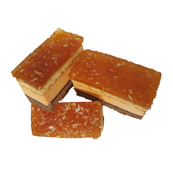 Sponge cakes "Gracje" with vanilla and orange 1 kg