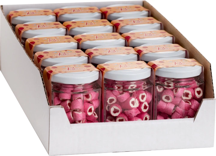Roks Mikro konfektes stikla burkā 120 gr