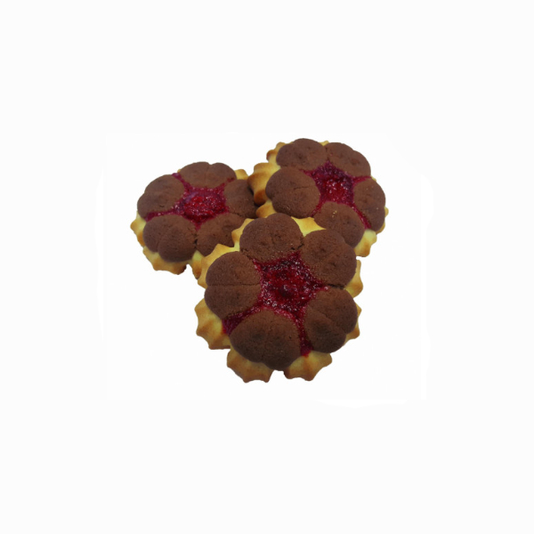 Biscuits with strawberry filling "Aksamitki" 1500 gr