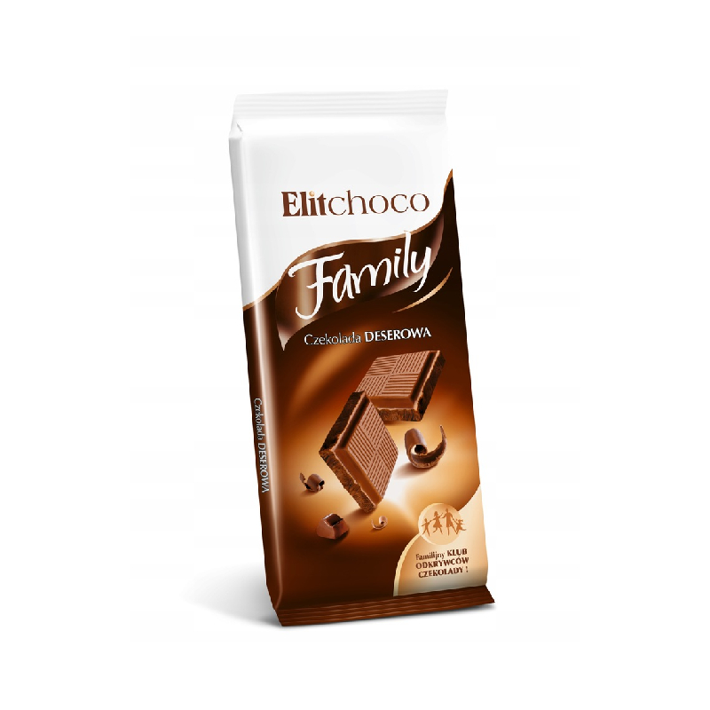 Dark chocolate "Elitchoco Family" 90 gr