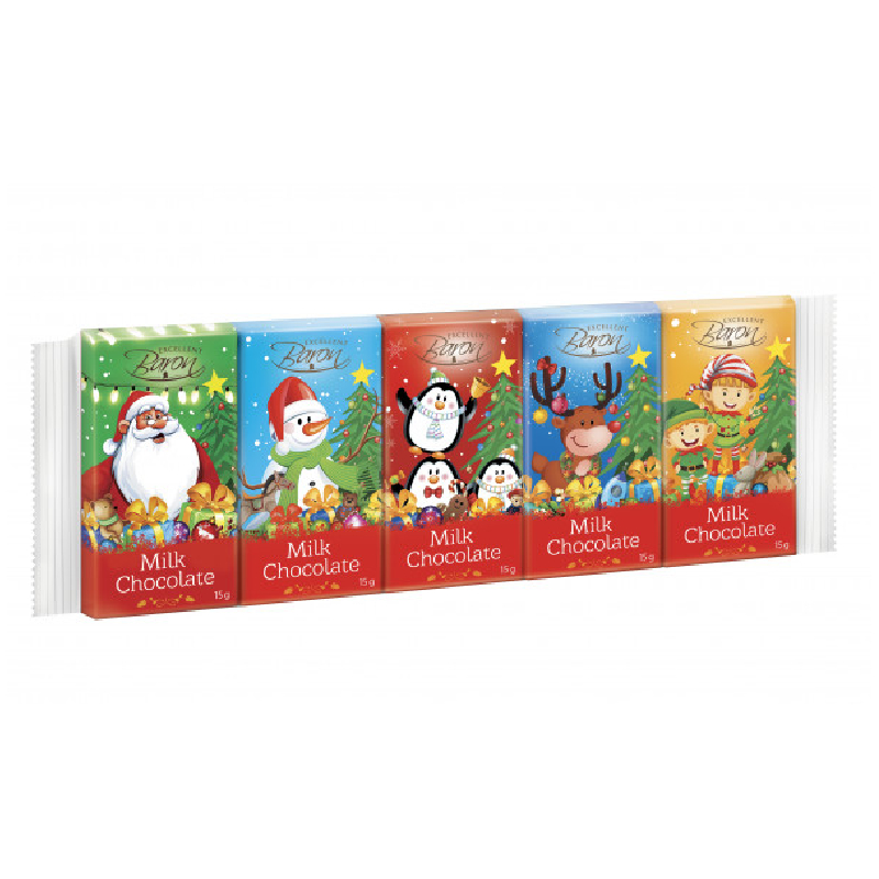 Set of New Year's chocolates "Baron" 75 gr