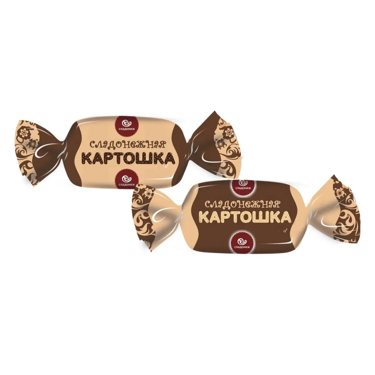 Konfektes "Sladonezhskaya kartoshka" 1 kg