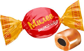 Piena košļājamā karamele ar šokolādes pildījumu "Mileo" 1 kg