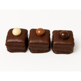 Cepumi "Perelki" ar apelsīnu pildījumu un šokolādes glazūru 2 kg