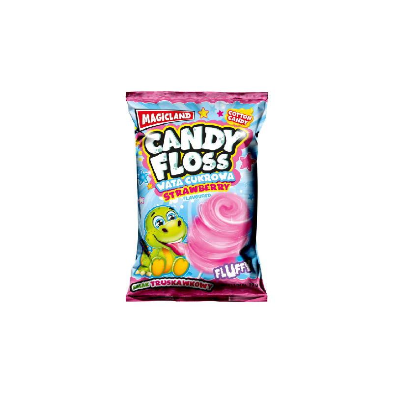 Cotton candy Tutti-Frutti flavor 50 gr