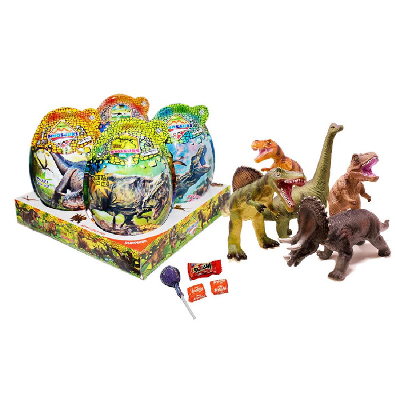 Яйцо с игрушками "Dino Super Big" 12 гр