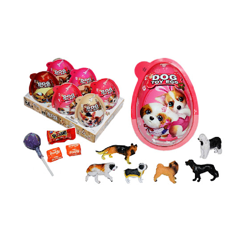 Яйцо с игрушками "Dog" 20 гр