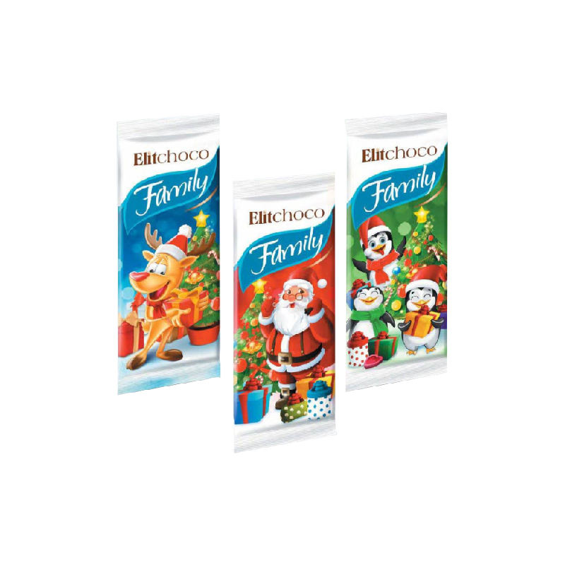 Milk chocolate "Elitchoco Family" 80 gr