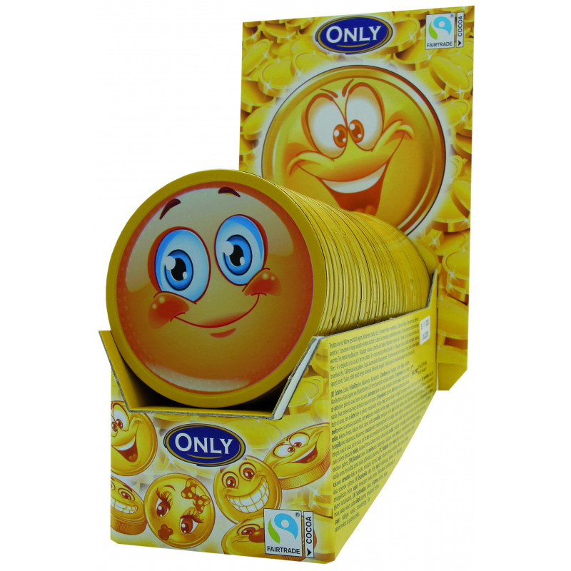 Emoji thaler milk chocolate 21.5g