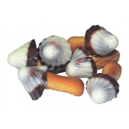 Cookies "Brandovoe" in the form of mushrooms with chocolate 1 kg