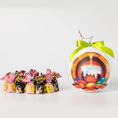 Glazed sweets “Hristos Voskres” (ball) 200 gr