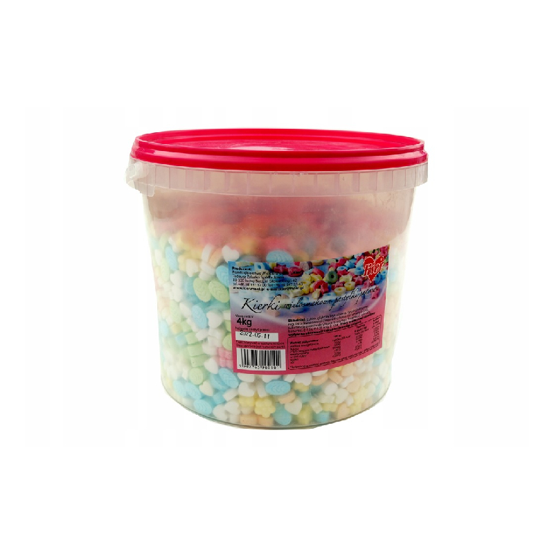 Pastilles "Kierki Pudrowe Cukierki" 4 kg