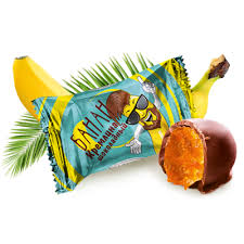Šokolādes konfektes ar banānu garšu 3 kg